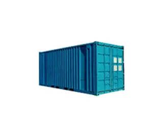 20' x 8'6" Dry Height ISO Containers